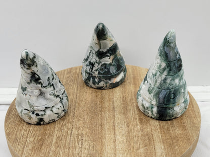 Gnomes (L) - Moss Agate