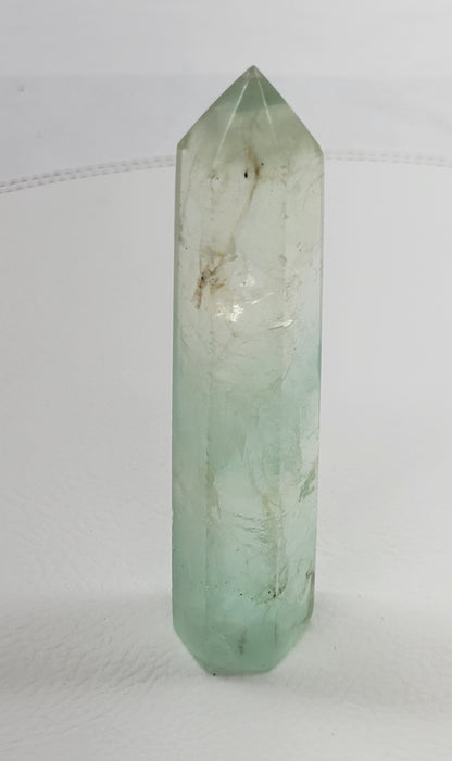 Green Fluorite w/ inclusion towers
