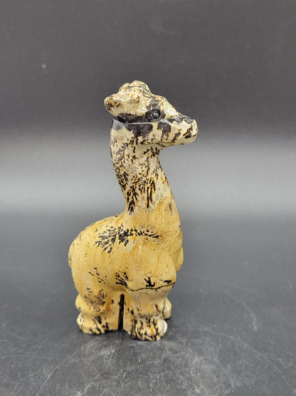 Picture Jasper giraffe carving (small)