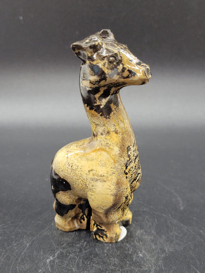 Picture Jasper giraffe carving (small)