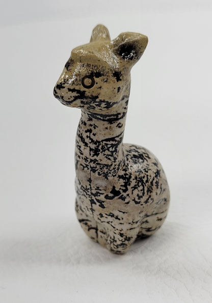 Picture Jasper llama carving (small)