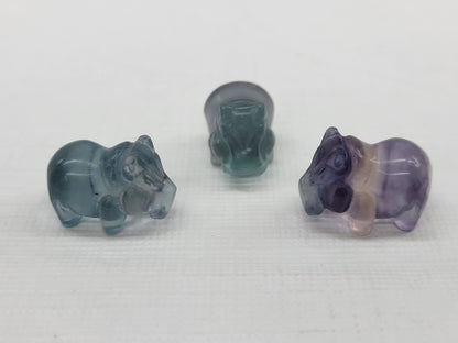 Fluorite mini - Hippo