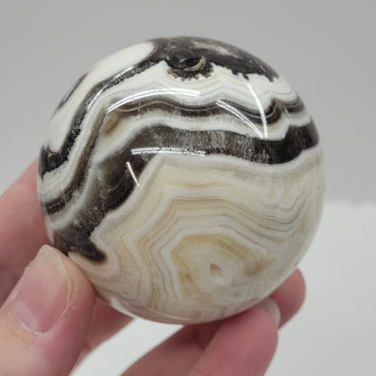 Zebra Calcite spheres