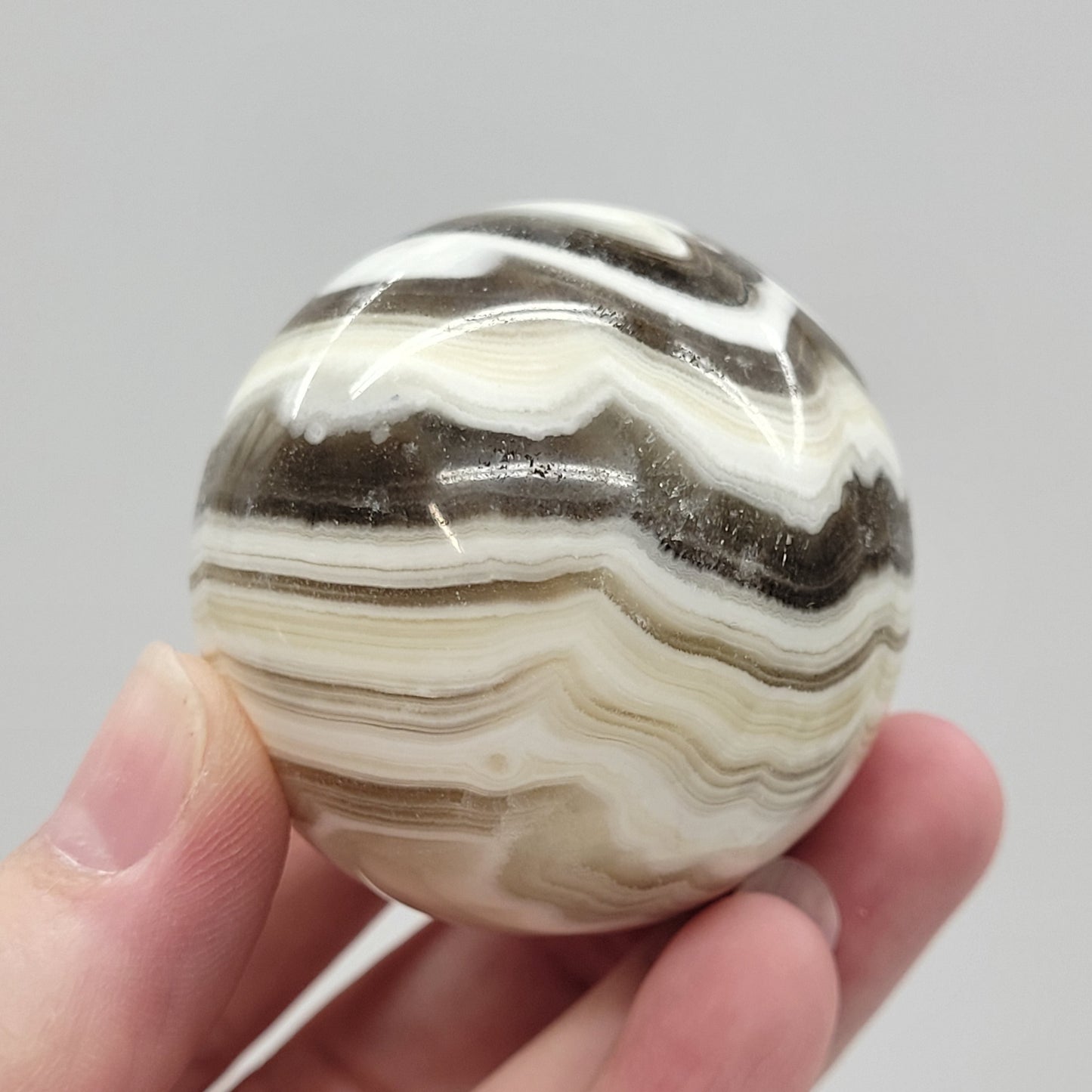 Zebra Calcite spheres