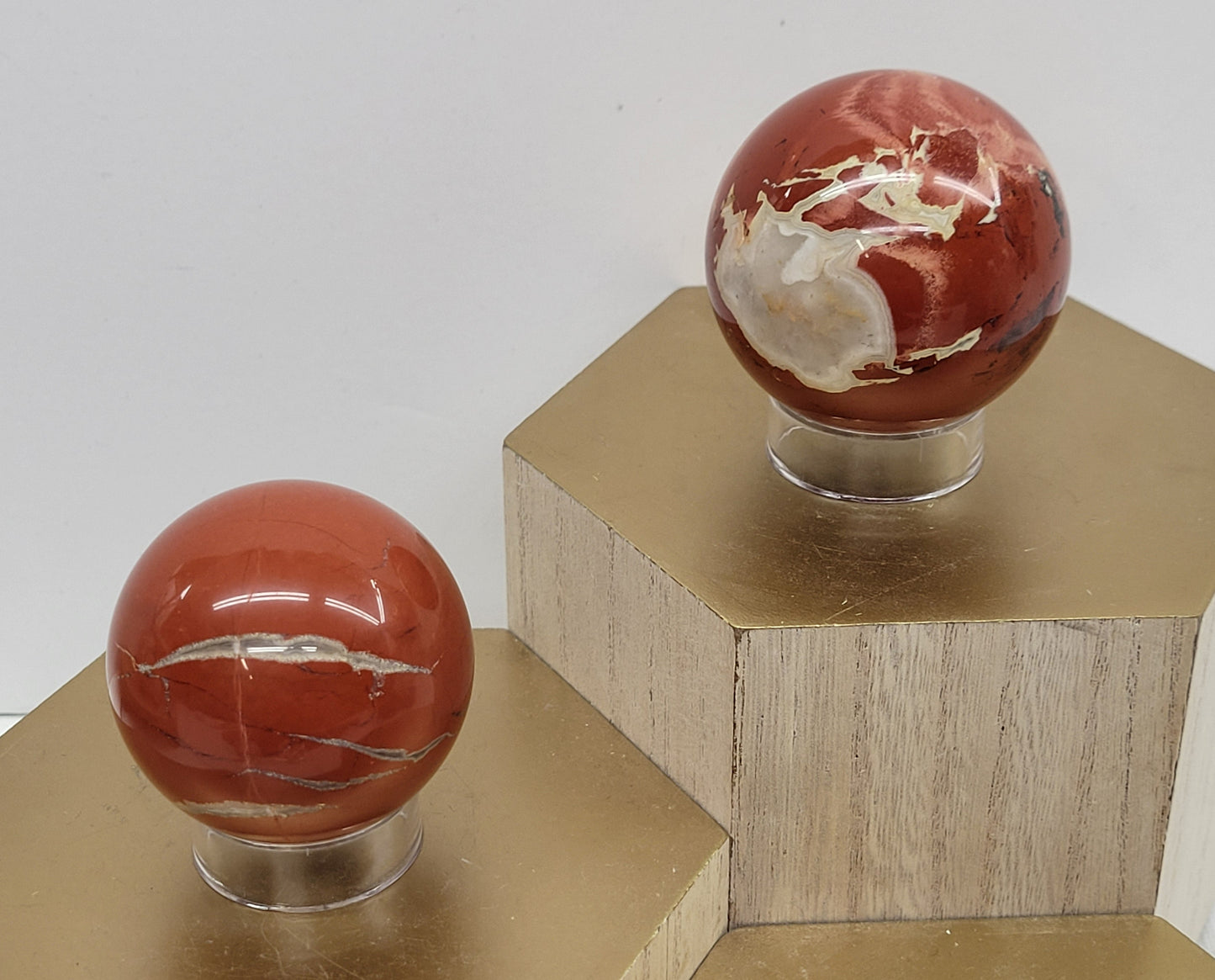 Red Jasper spheres