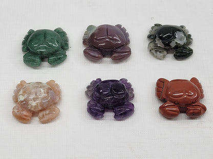 Crab carvings - mini/small