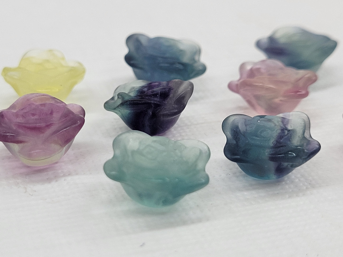 Fluorite mini - Rose flower