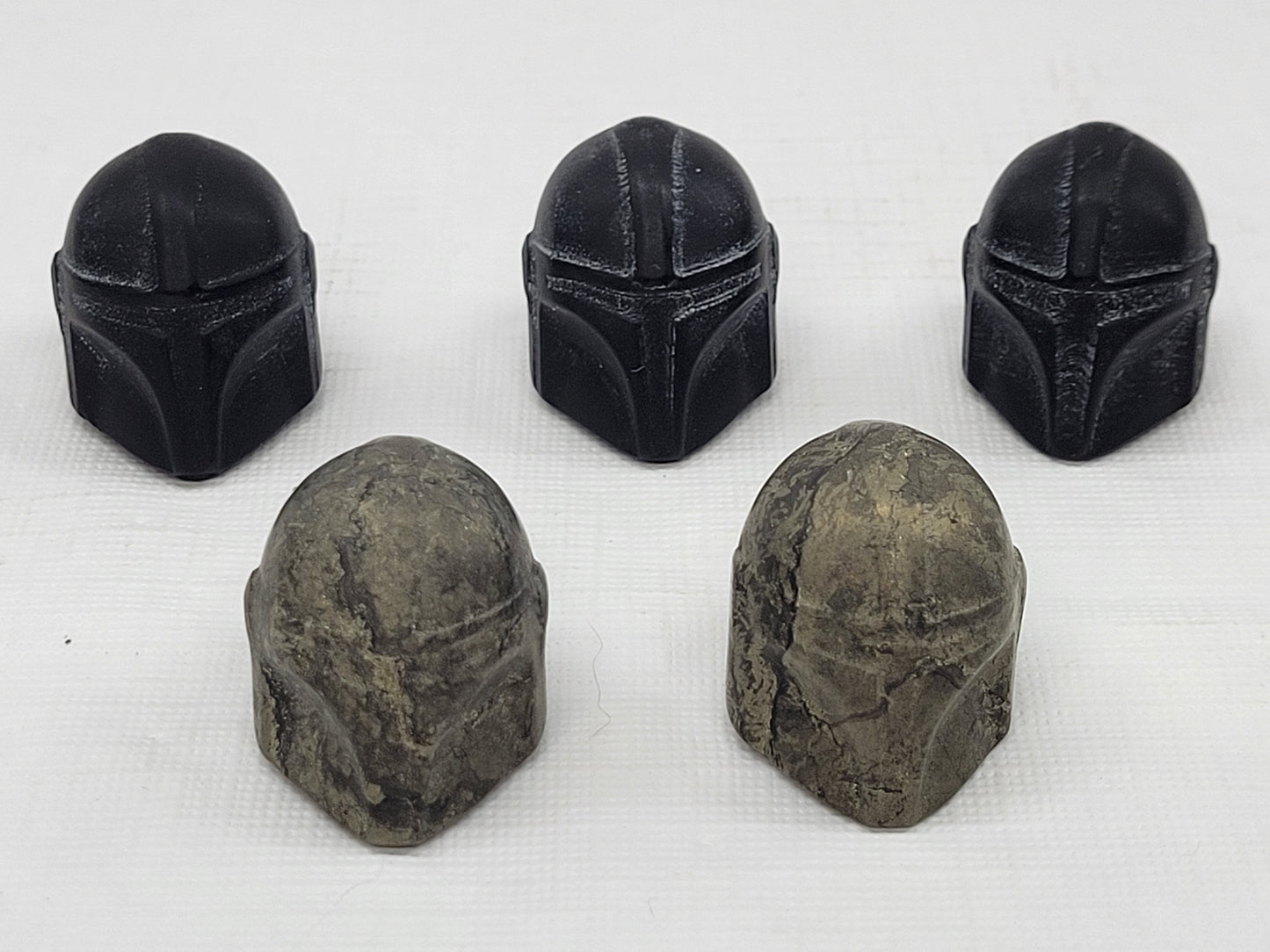 Mandalorian helmet carving (small)