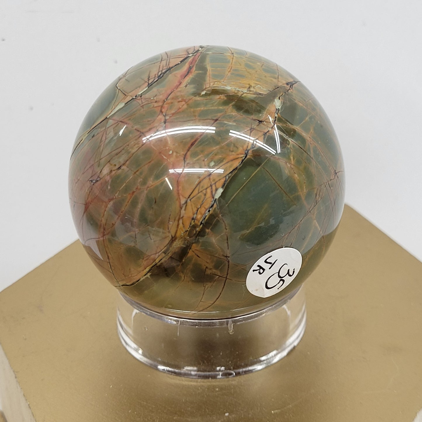 Cherry Creek Jasper sphere