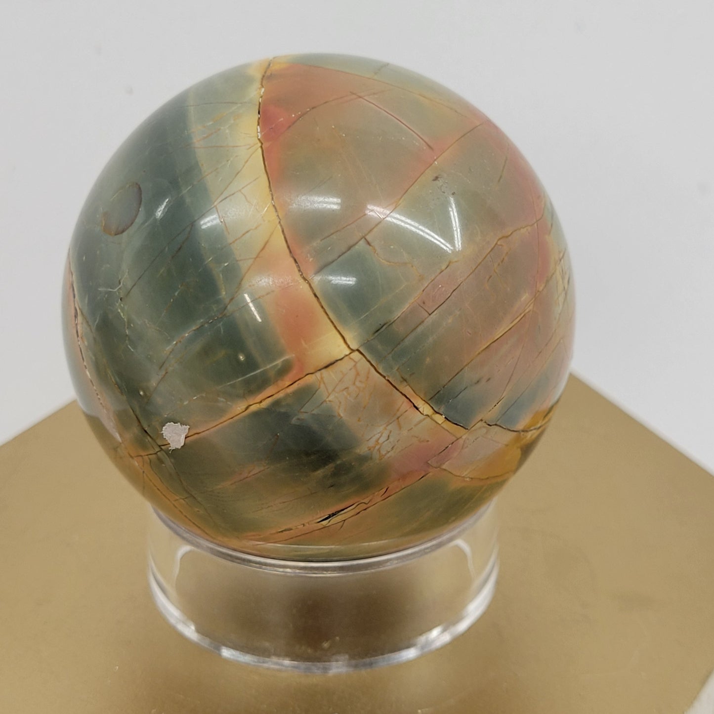 Cherry Creek Jasper sphere