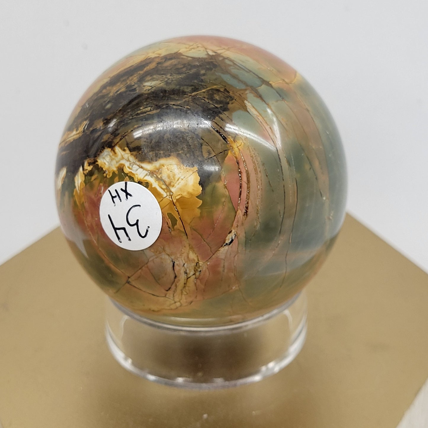 Cherry Creek Jasper sphere