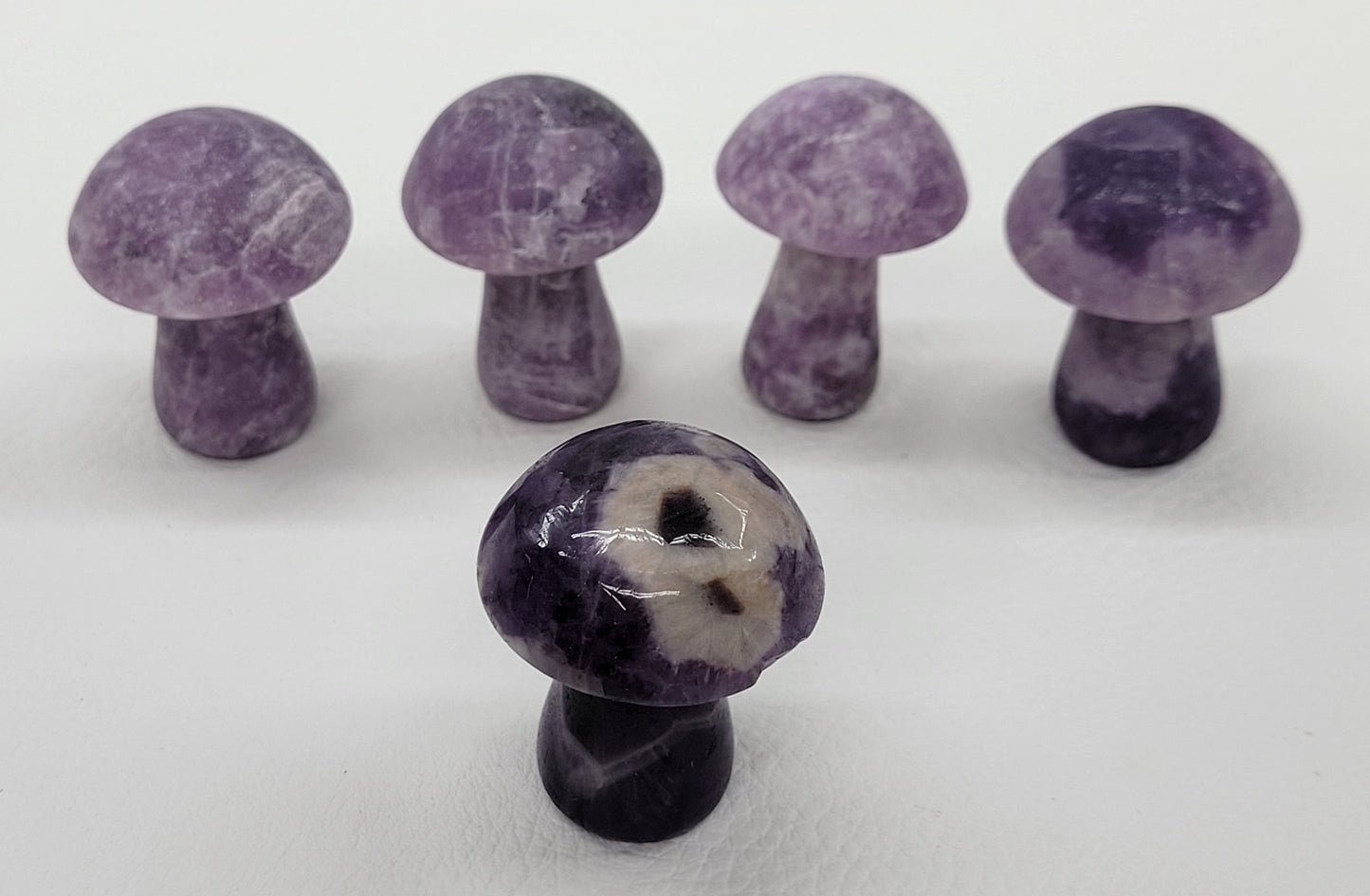 Medium mushroom carvings