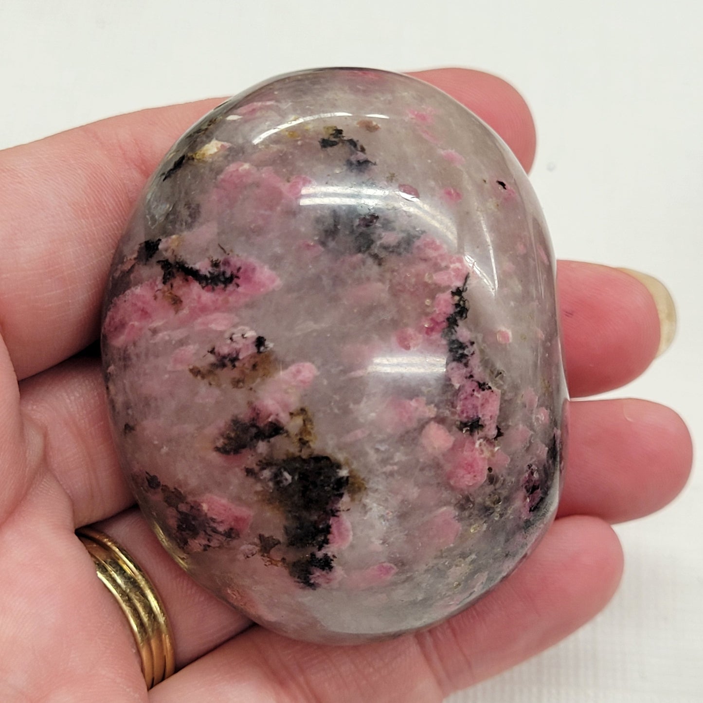 Palm - Icy Rhodonite