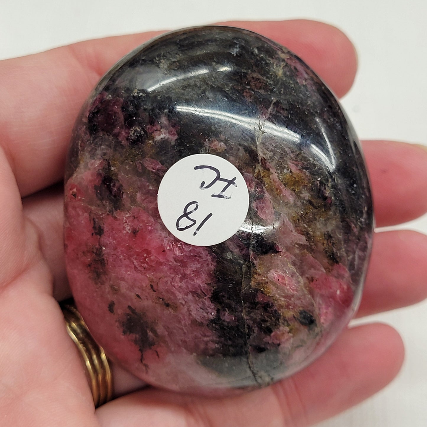 Palm - Icy Rhodonite