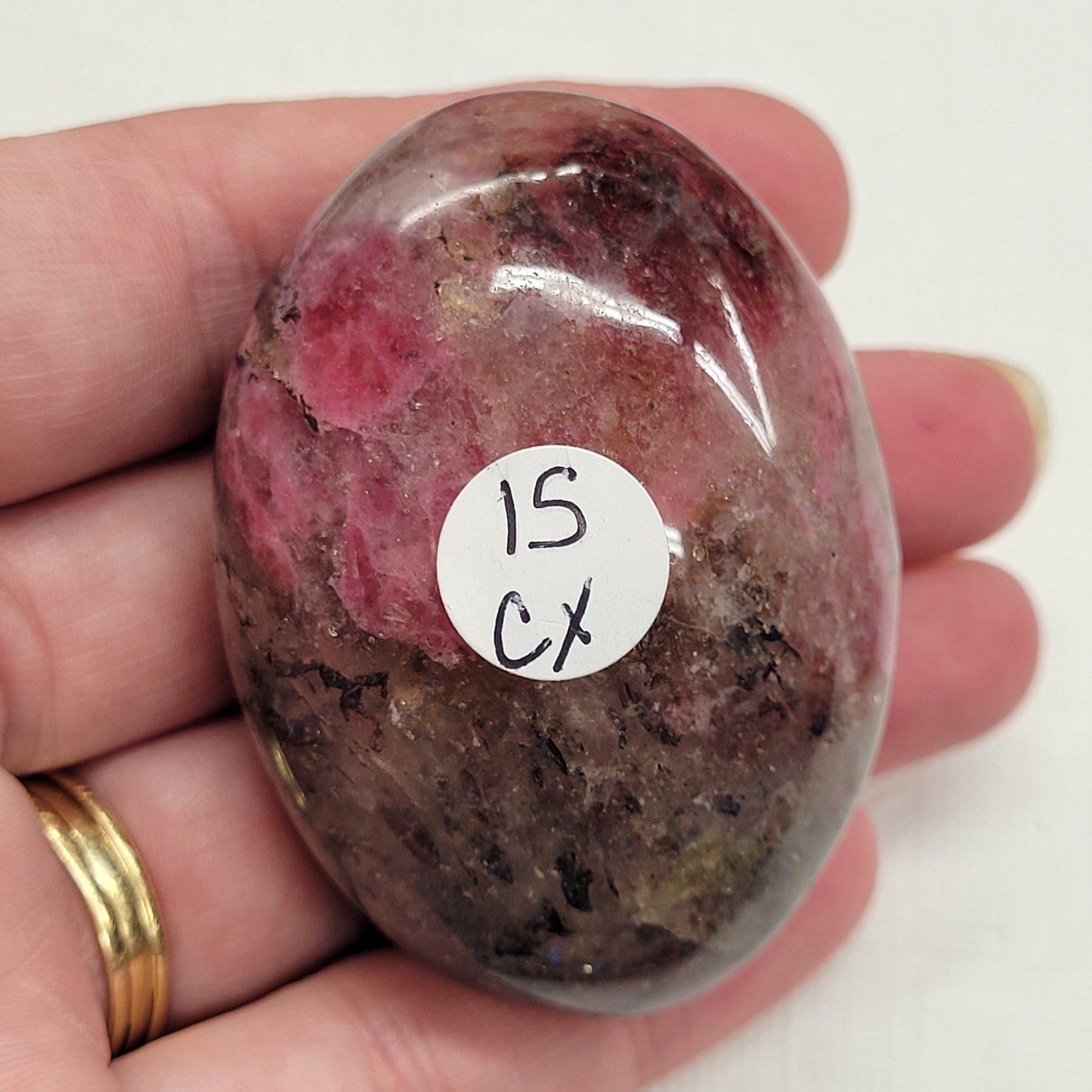 Palm - Icy Rhodonite