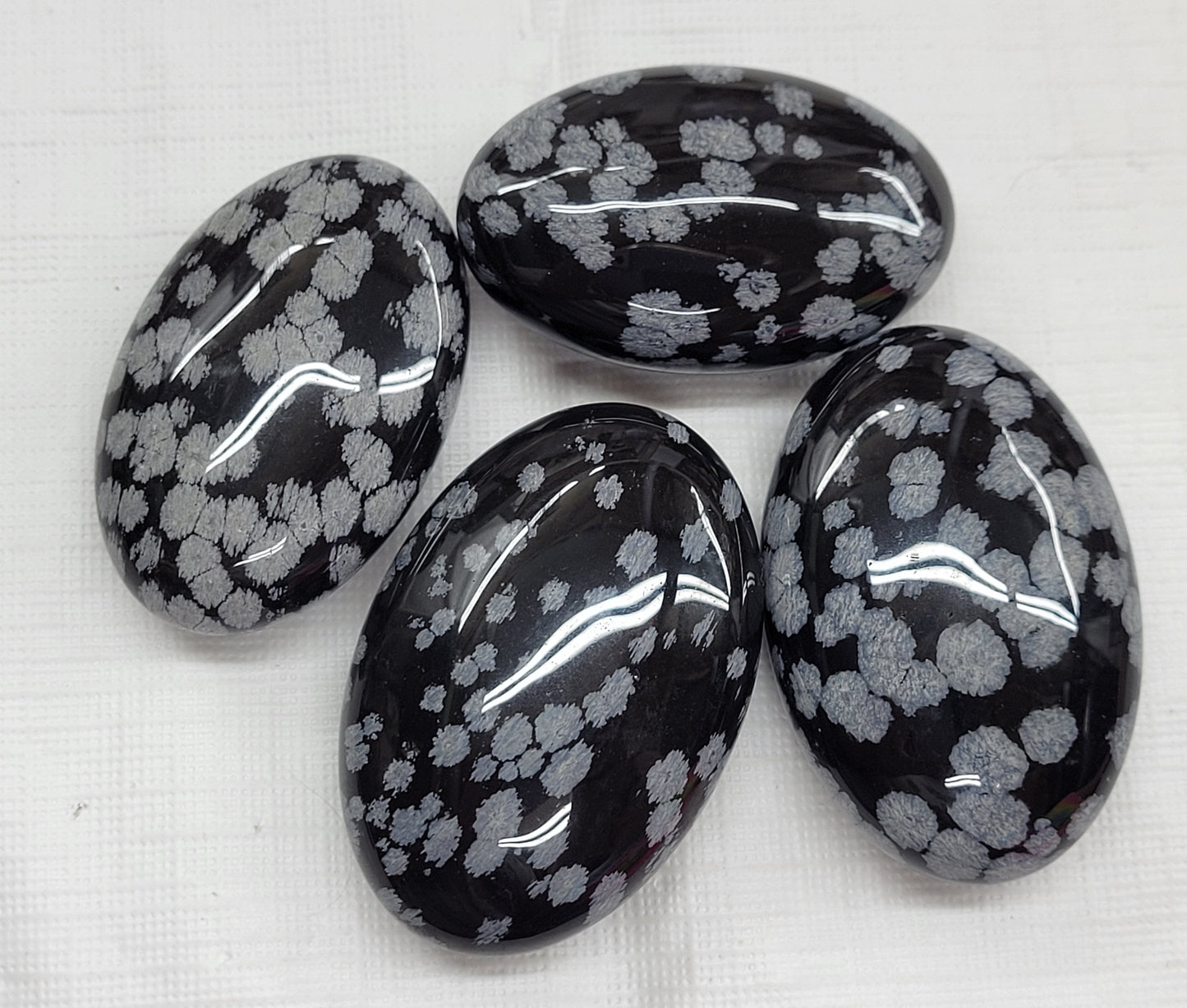 Palm - Snowflake Obsidian