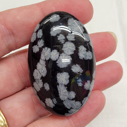 Palm - Snowflake Obsidian