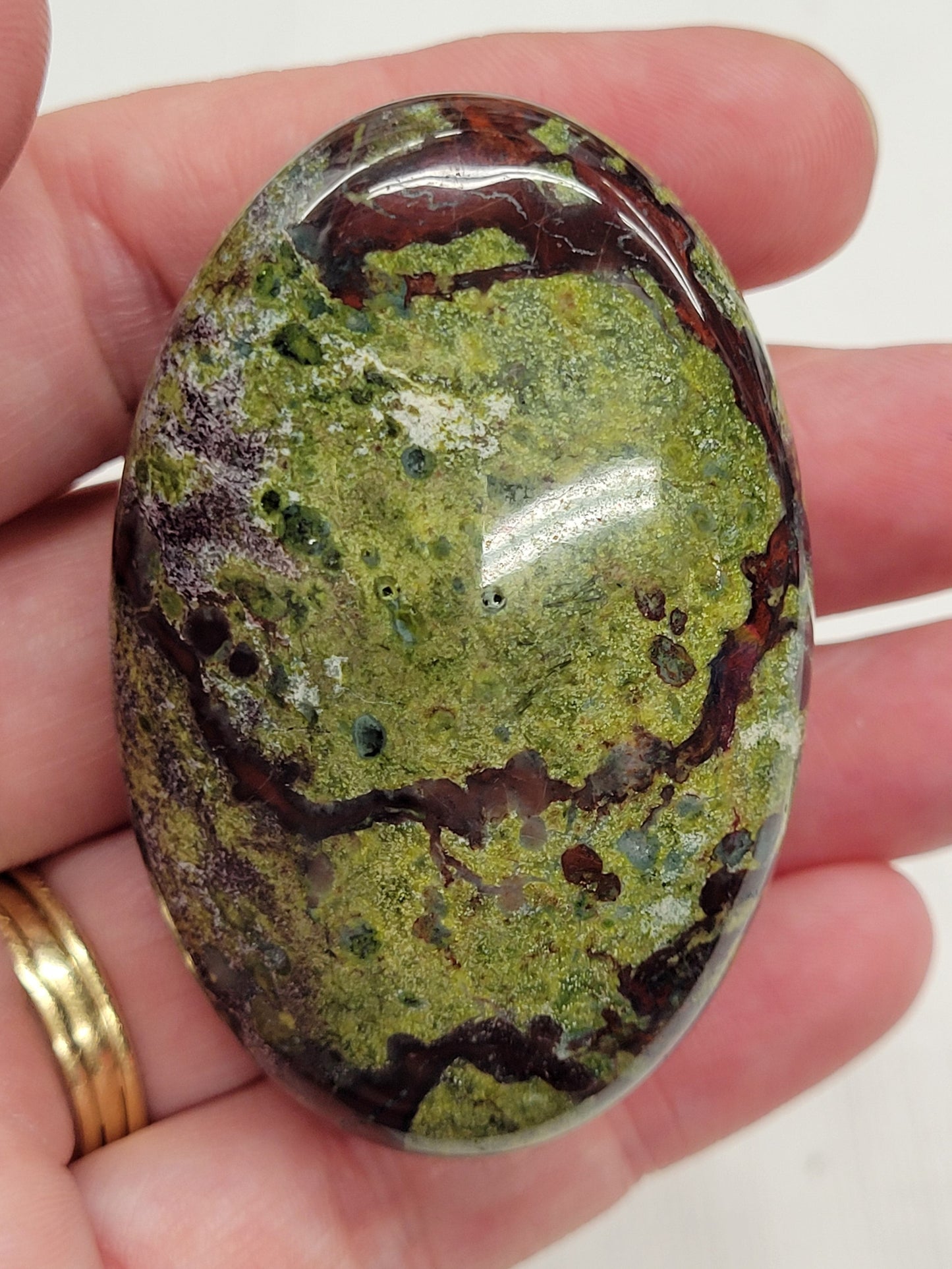 Palm - Dragons Blood Jasper