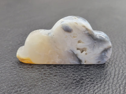 Plume Agate cloud carvings