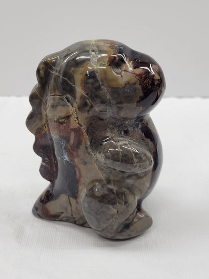 Chubby belly dinosaur - Volcano Agate (large)