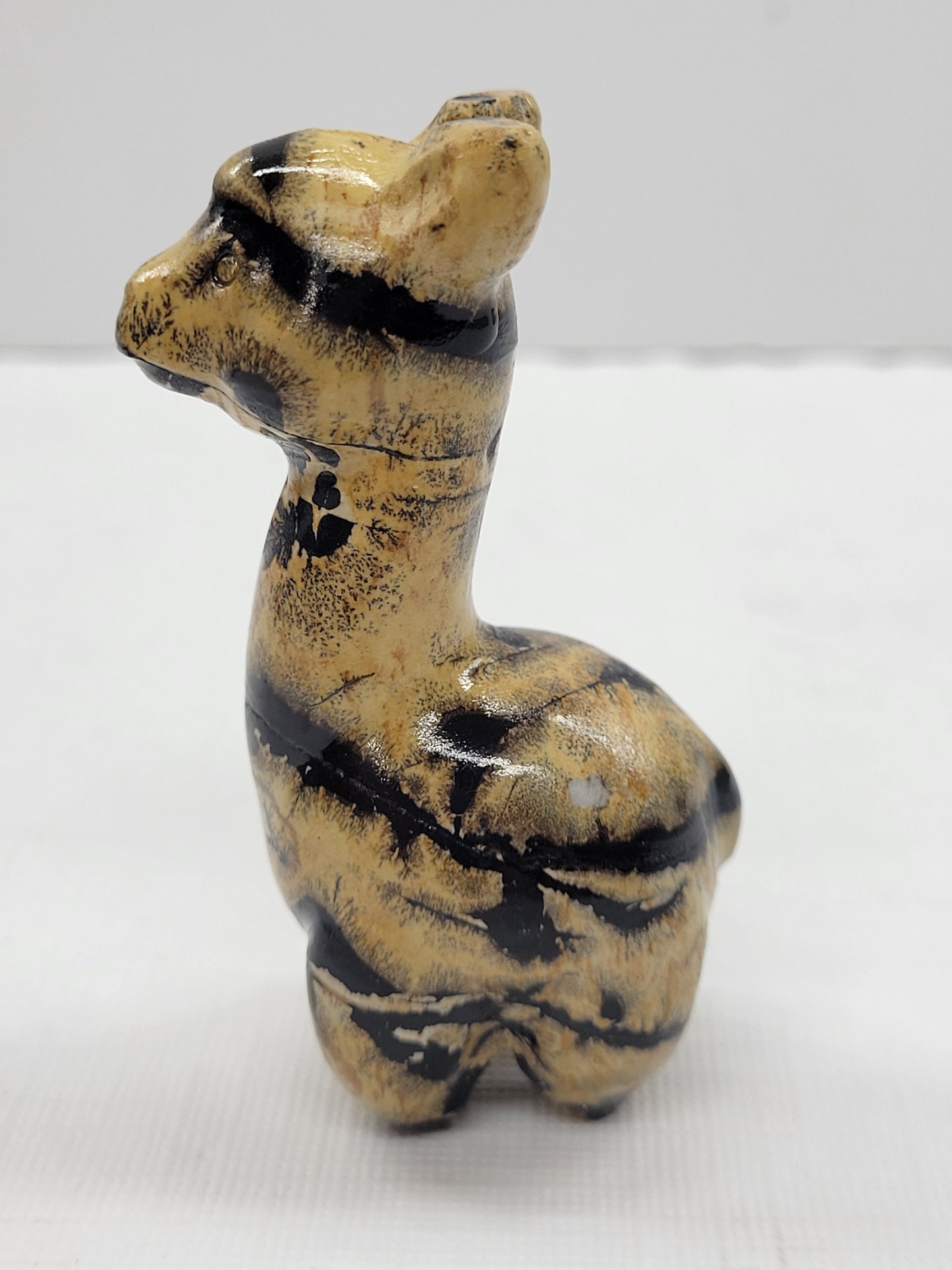 Picture Jasper Llama carving