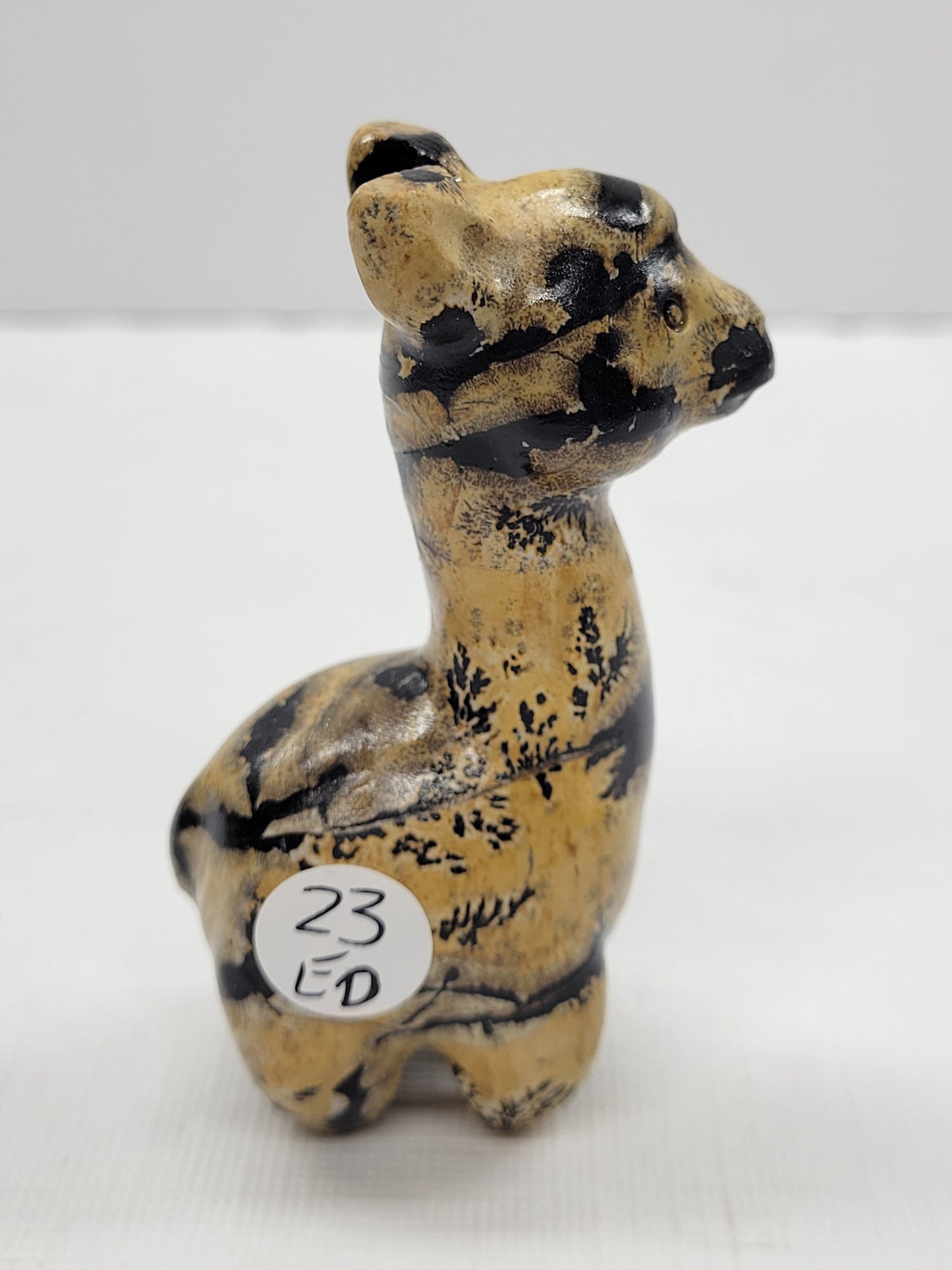 Picture Jasper Llama carving