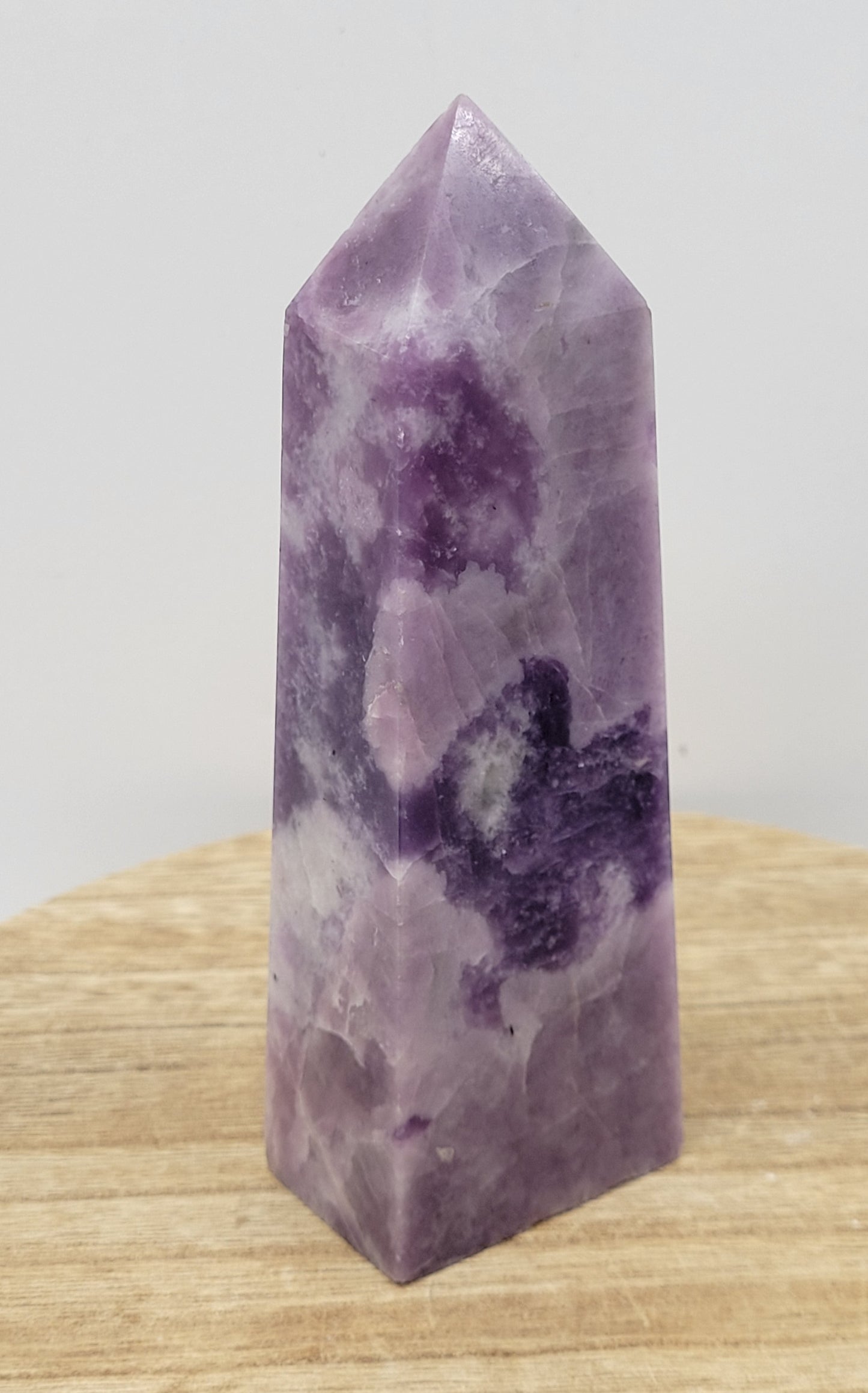 Lepidolite tower