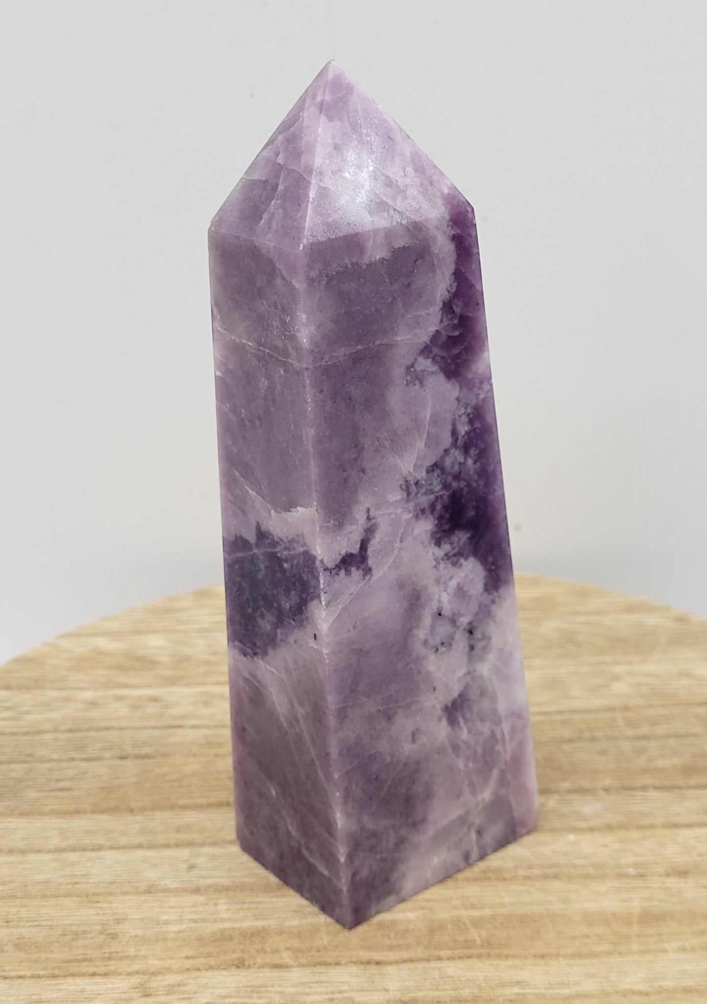 Lepidolite tower