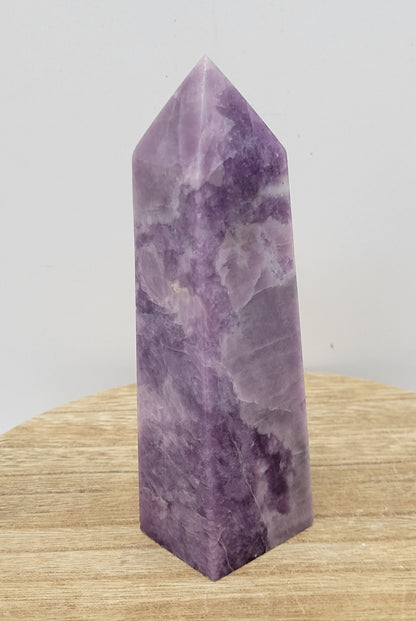 Lepidolite tower