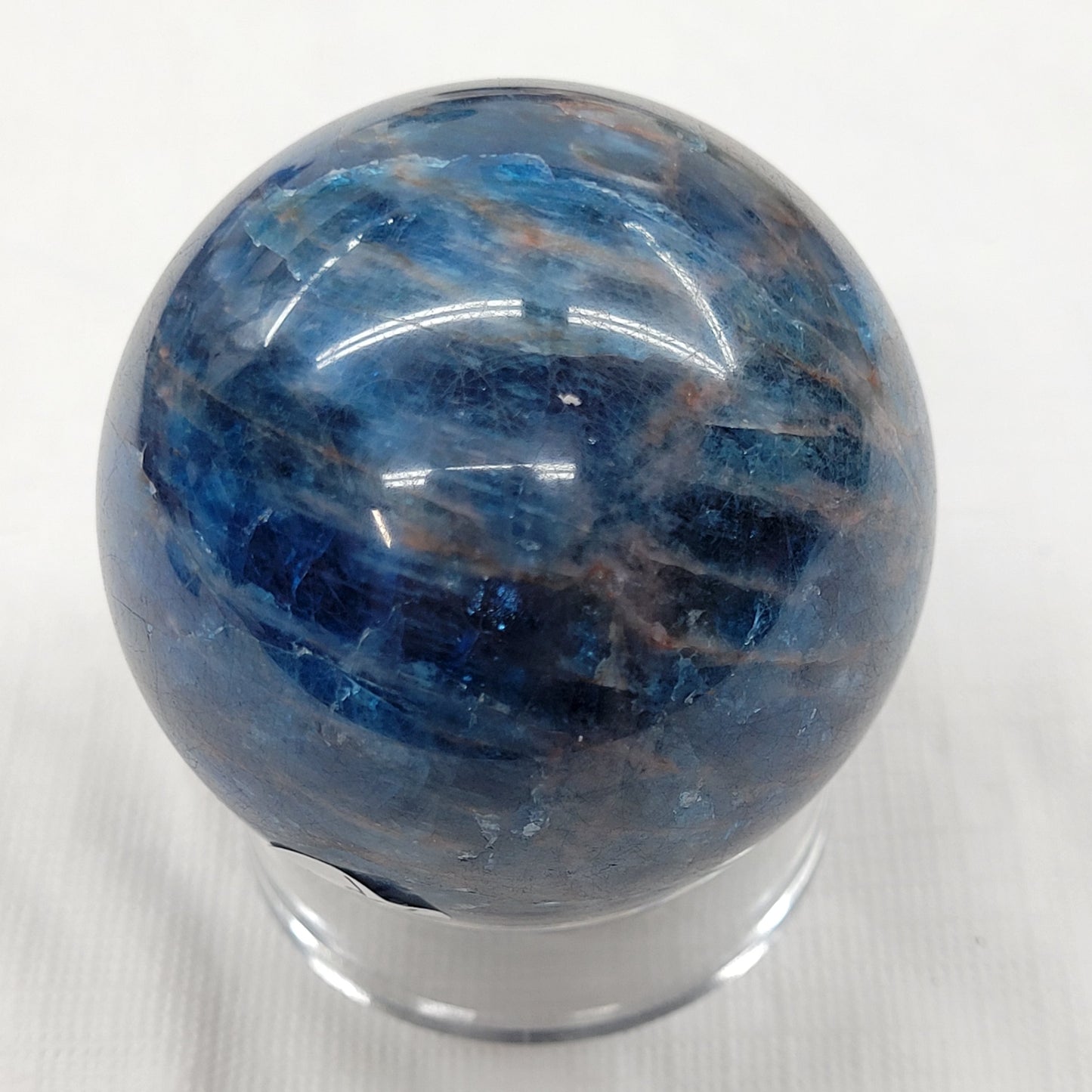 Blue Apatite sphere