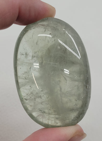 Prasiolite palm (Green Quartz)