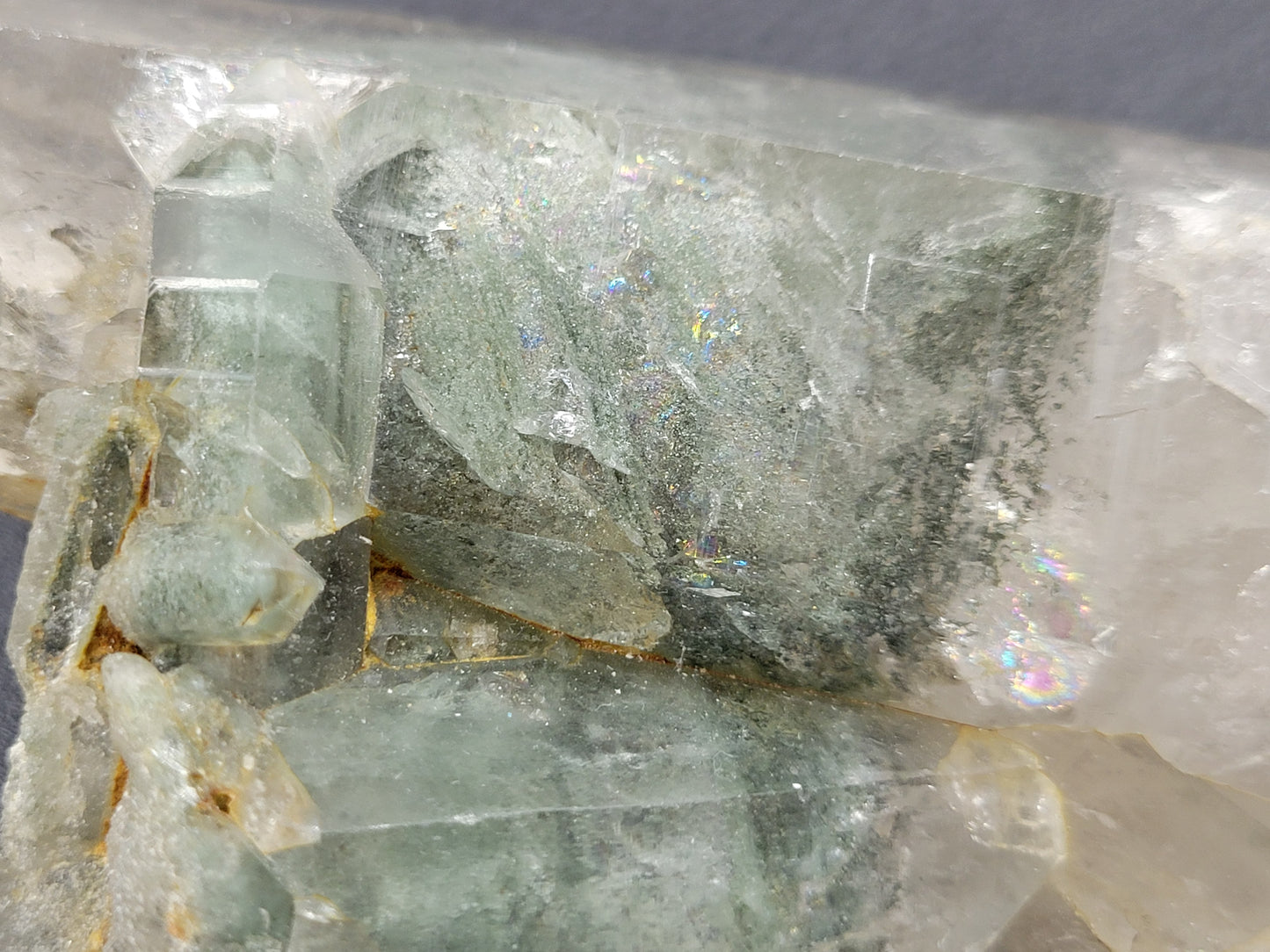 Chlorite included Quartz