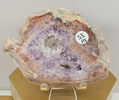 Pink Amethyst slab