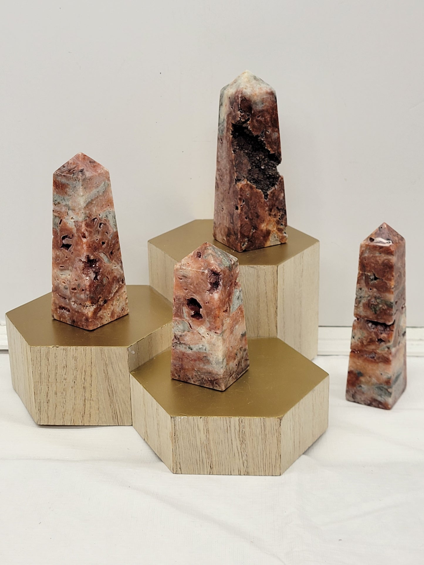 Red Sphalerite tower