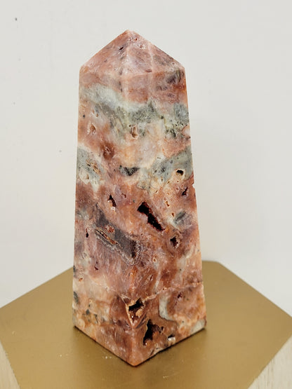 Red Sphalerite tower