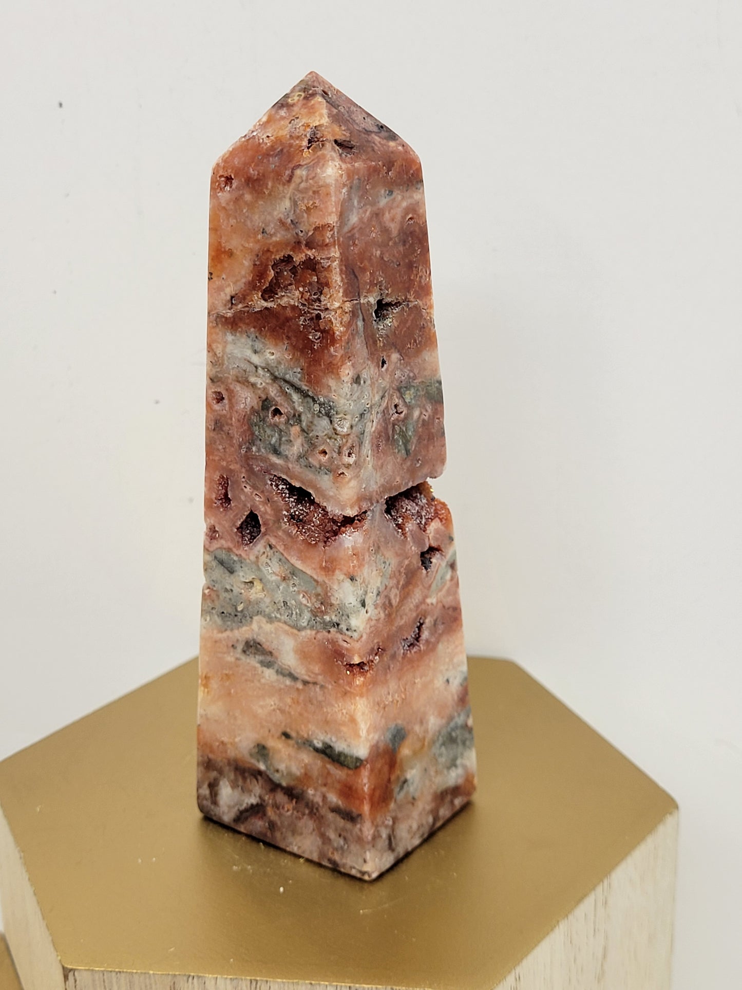 Red Sphalerite tower