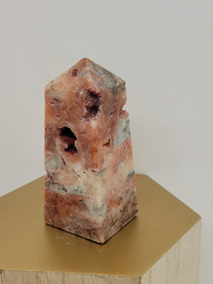 Red Sphalerite tower