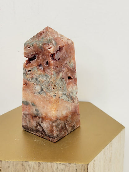 Red Sphalerite tower