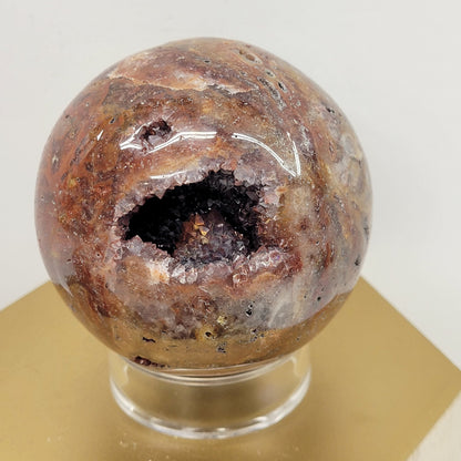 Red Sphalerite sphere