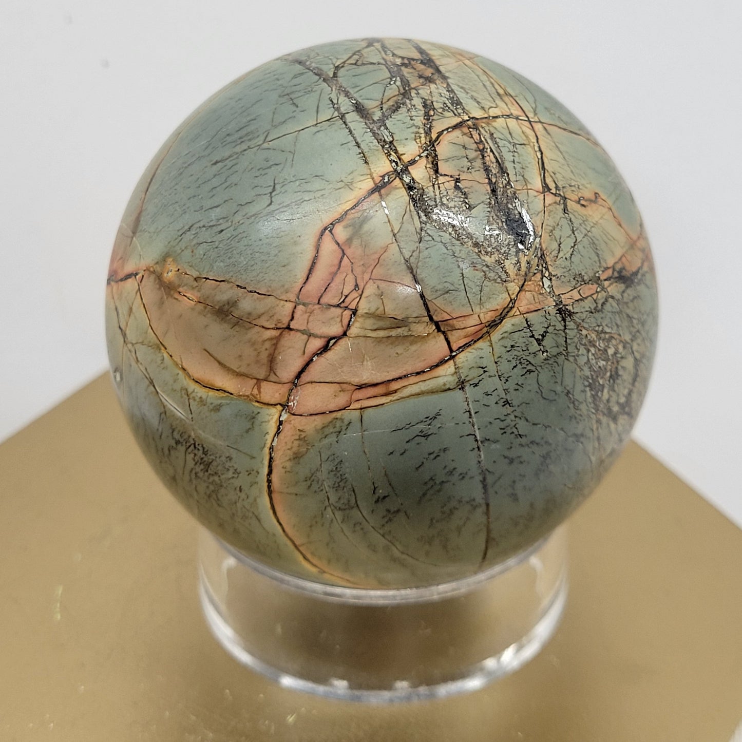 Cherry Creek Jasper sphere