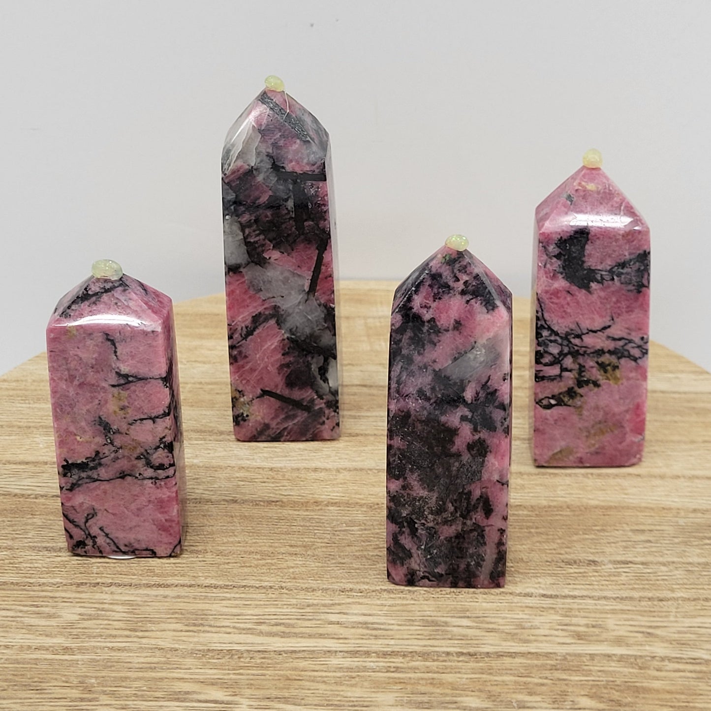 Rhodonite tower