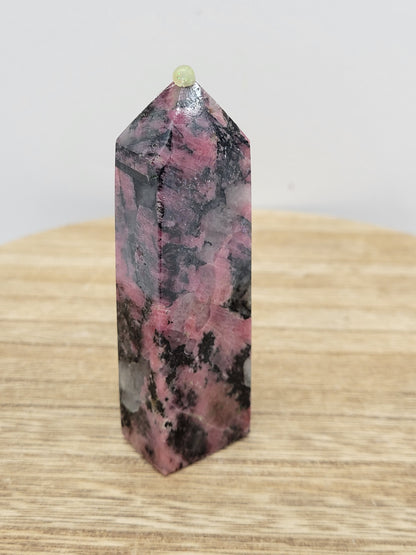 Rhodonite tower