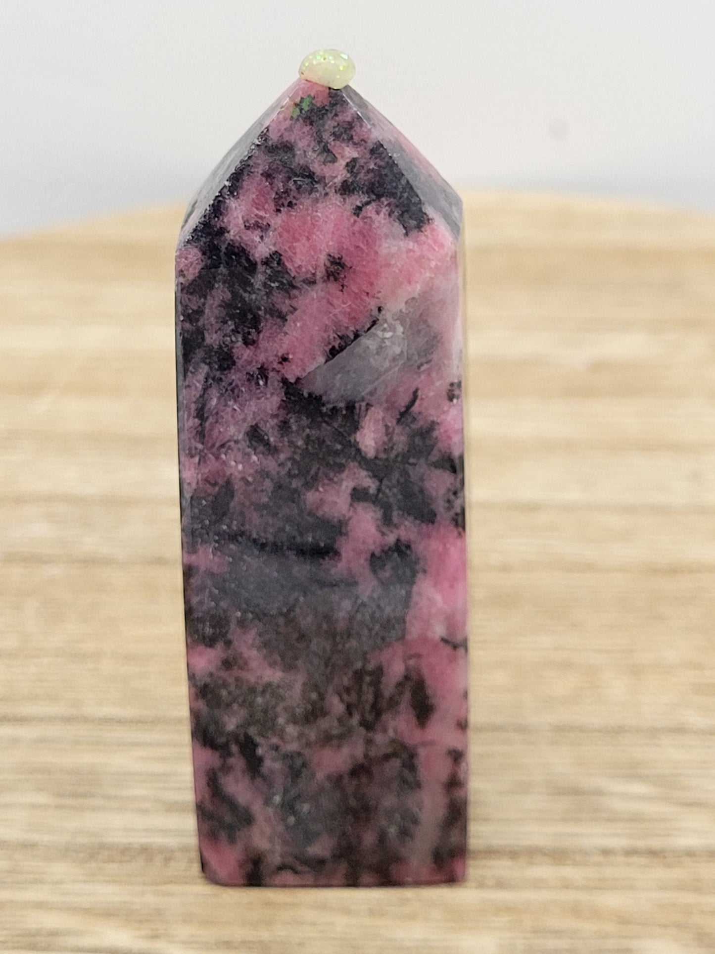 Rhodonite tower