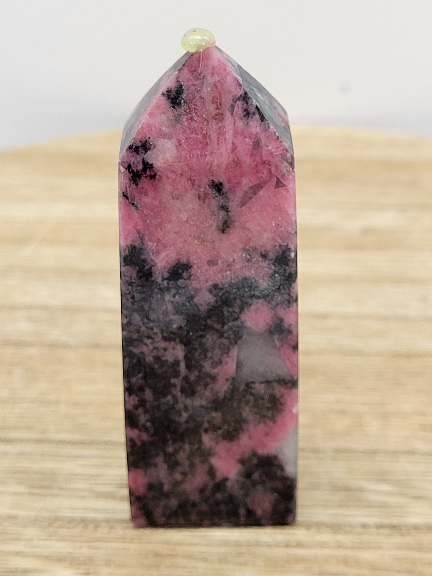 Rhodonite tower