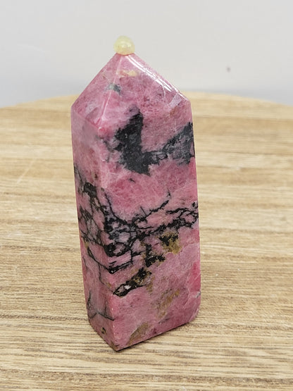 Rhodonite tower