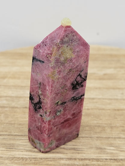 Rhodonite tower