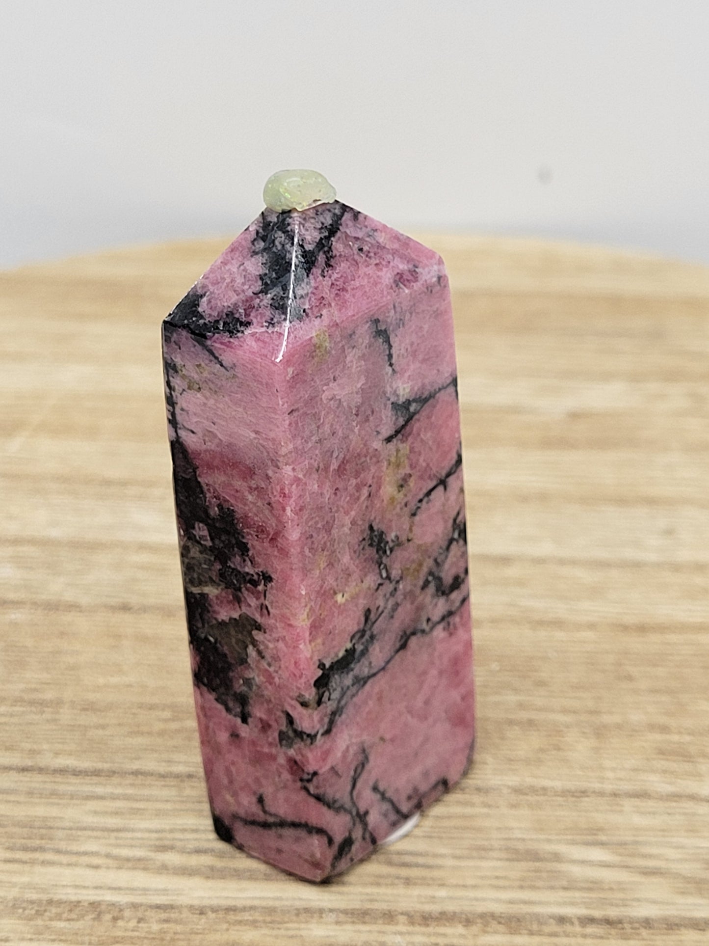 Rhodonite tower