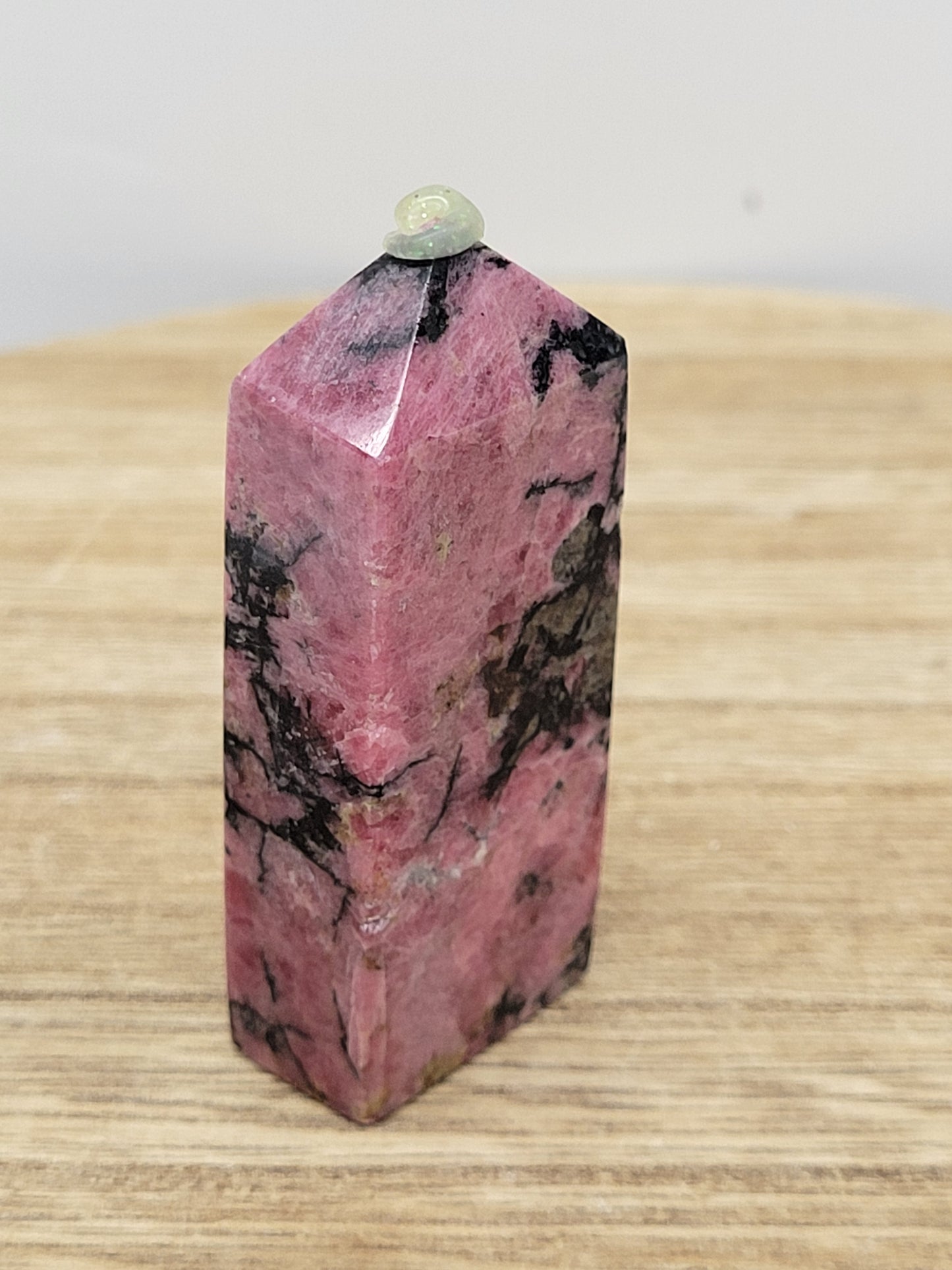 Rhodonite tower