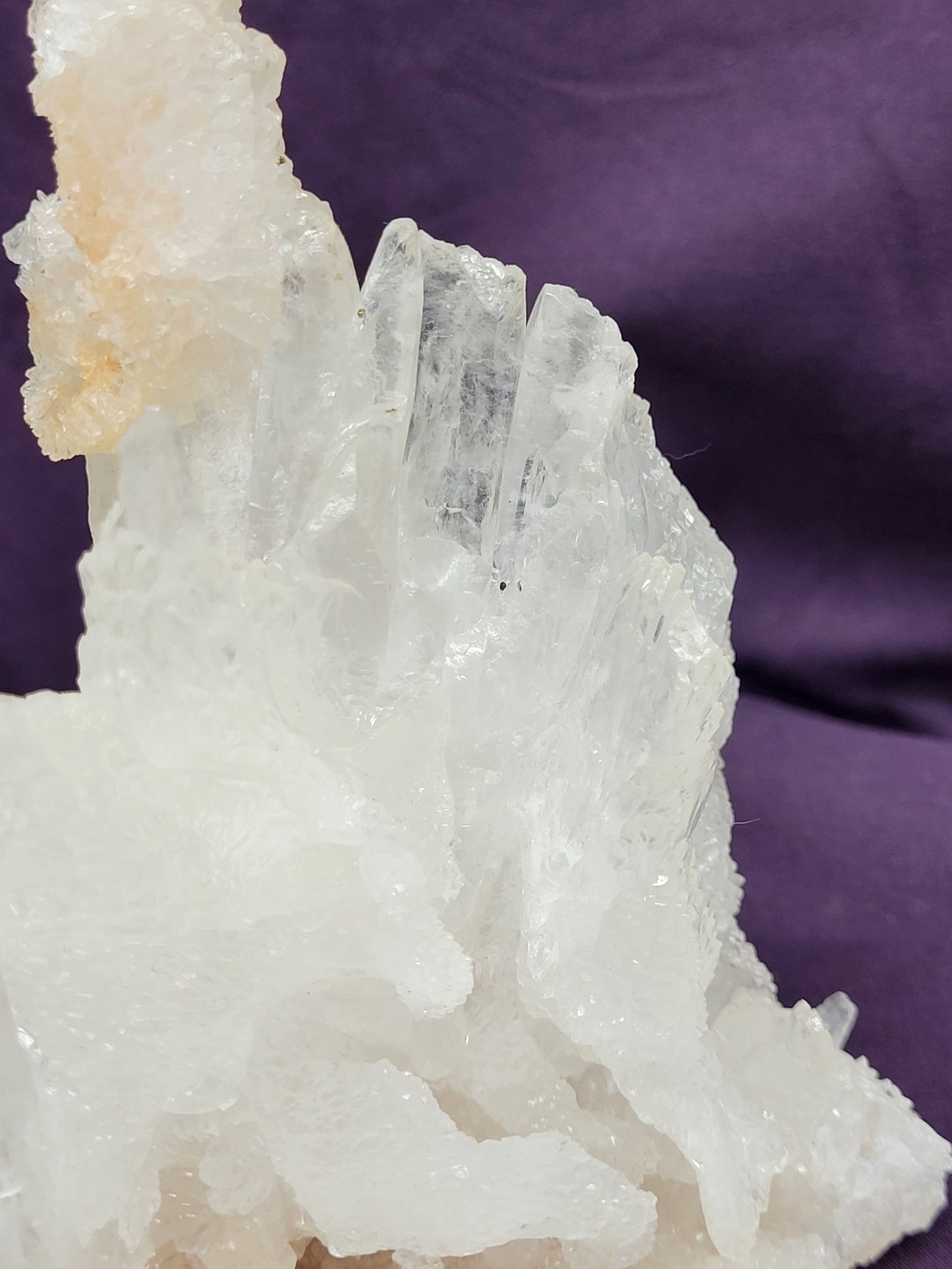 White Indonesian Calcite