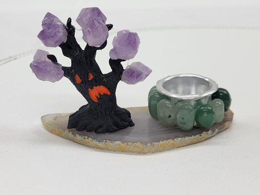 Spooky candle holder